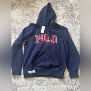 POLO Ralph Lauren men’s hoodie Blue pullover men’s Small $148